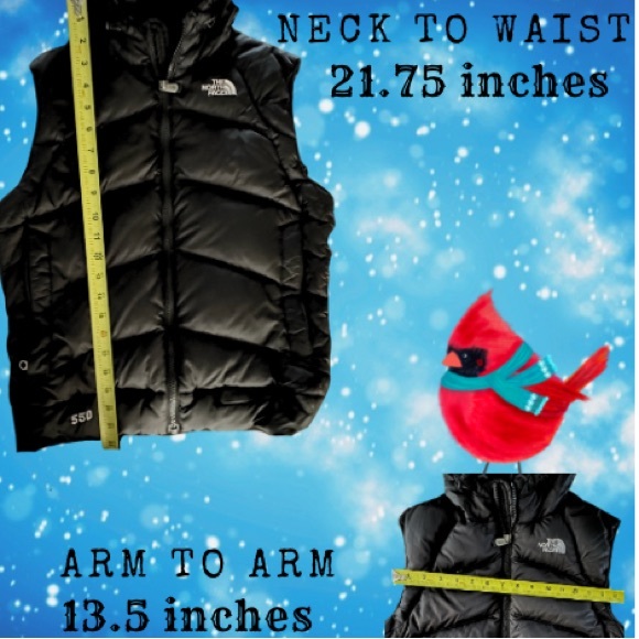 The North Face 550 Women’s Hooded Puffer Vest Size Medium Fall 2008 - Picture 3 of 4